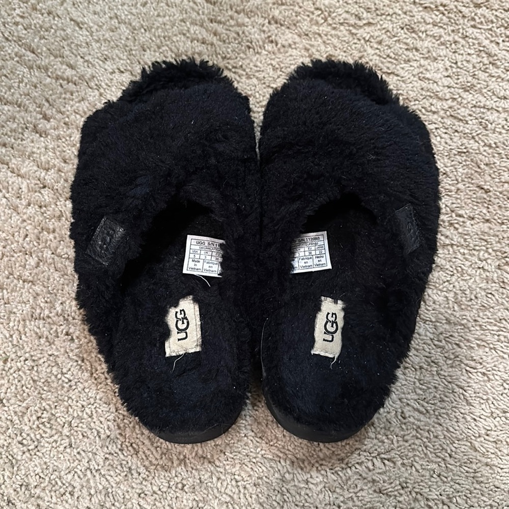Black Ugg Slippers